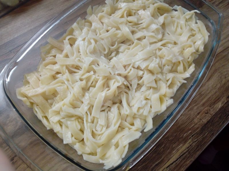 Makaron pszenny z mielonym lnem i mąką kukurydzian Makaron pszenny z mielonym lnem i mąką kukurydzian