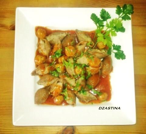 Makaron Razowy faszerowany mielonym 