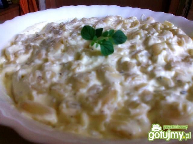 Makaron w jarskim sosie a'la carbonara Makaron w jarskim sosie a'la carbonara