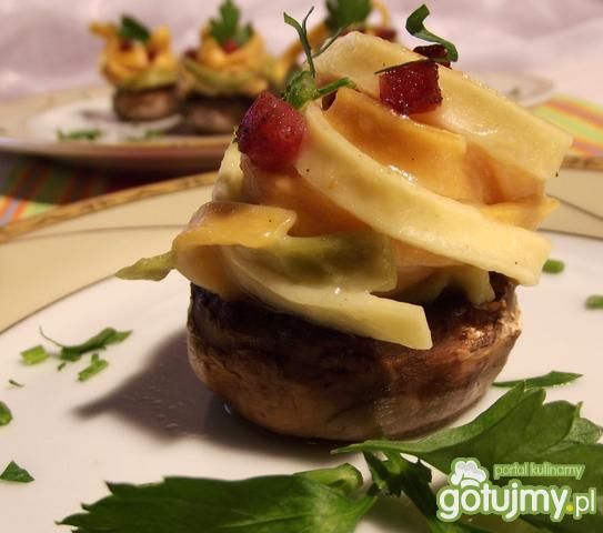 Makaron w pieczarce Makaron w pieczarce