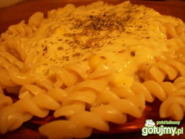 Makaron w sosie serowym Makaron w sosie serowym