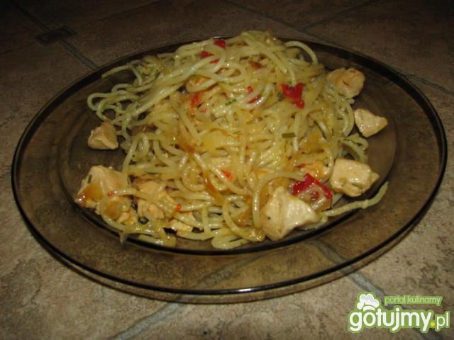 Makaron w wersji na ostro