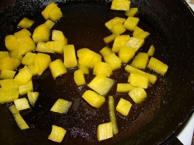 Makaron z ananasem