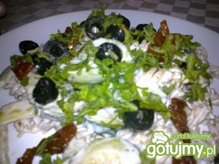 Makaron z cukinią. 2