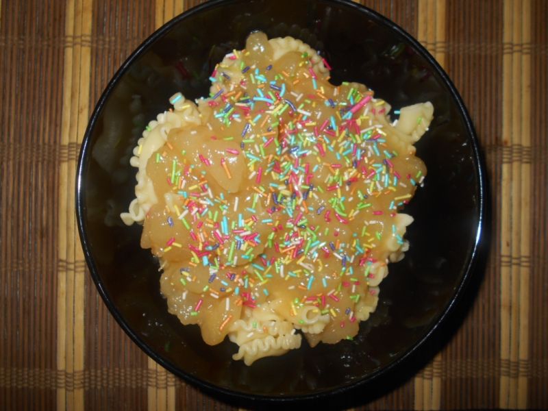 Makaron z gruszkami Makaron z gruszkami