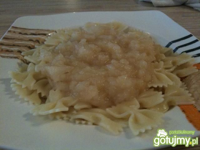 makaron z jabłkami 5