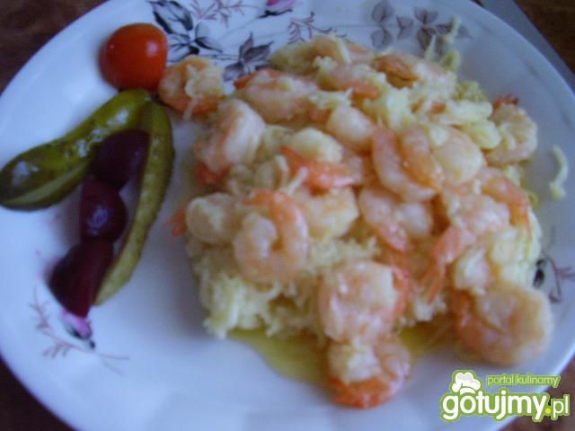 Makaron z krewetkami 3 Makaron z krewetkami 3