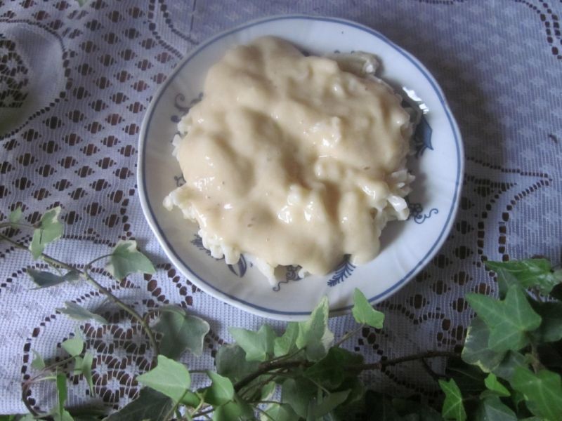 Makaron z musem bananowym Makaron z musem bananowym