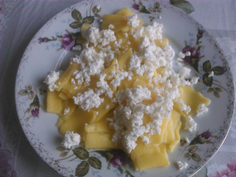 Makaron z serem Dukana