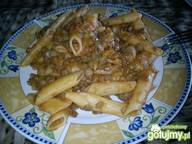 Makaron z soczewicą 4 Makaron z soczewicą 4