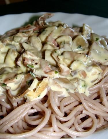 Makaron z sosem mascarpone