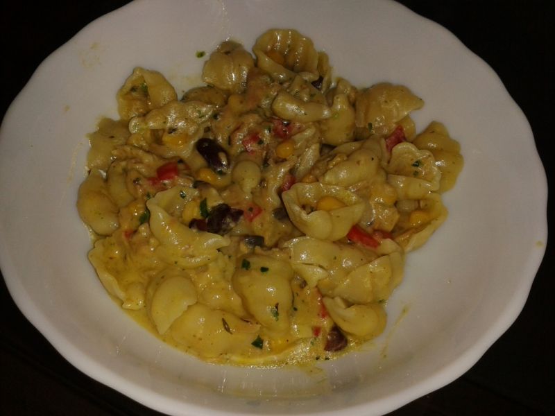 Makaron z tunczykiem