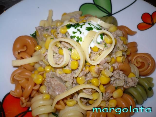 Makaron z tuńczykiem