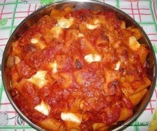 Makaron zapiekany/Pasta forno con carne. Makaron zapiekany/Pasta forno con carne.