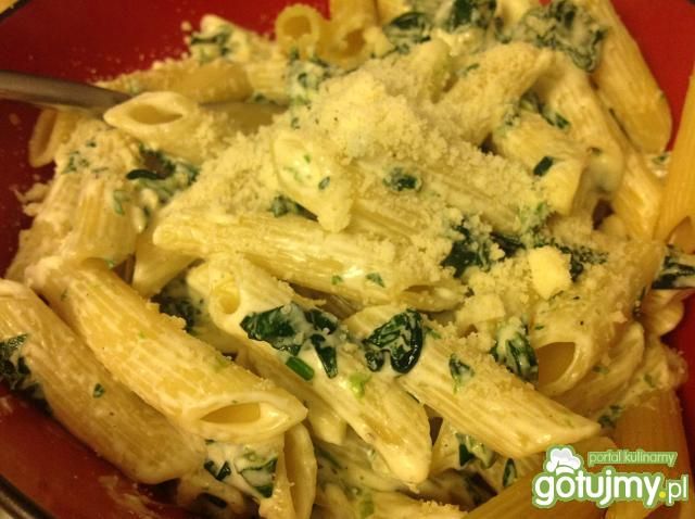 Makaron ze szpinakiem 10
