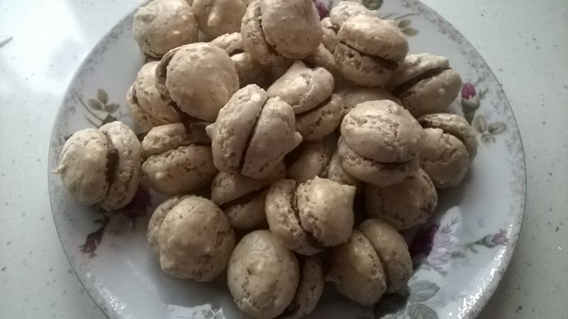 Makaroniki włoskie z czekoladą Makaroniki włoskie z czekoladą