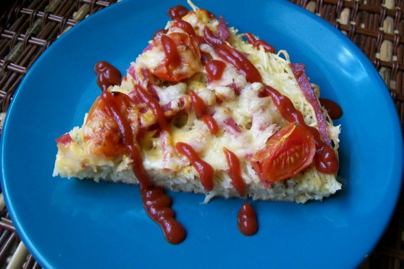 Makaronowa pizza Makaronowa pizza