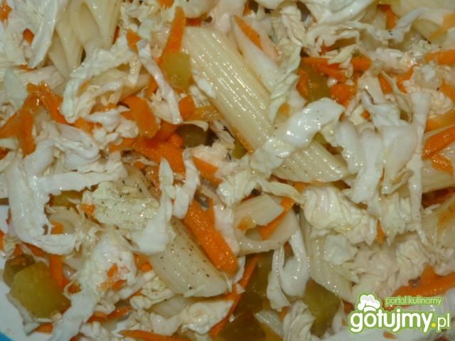 Makaronowa sałatka. Makaronowa sałatka.