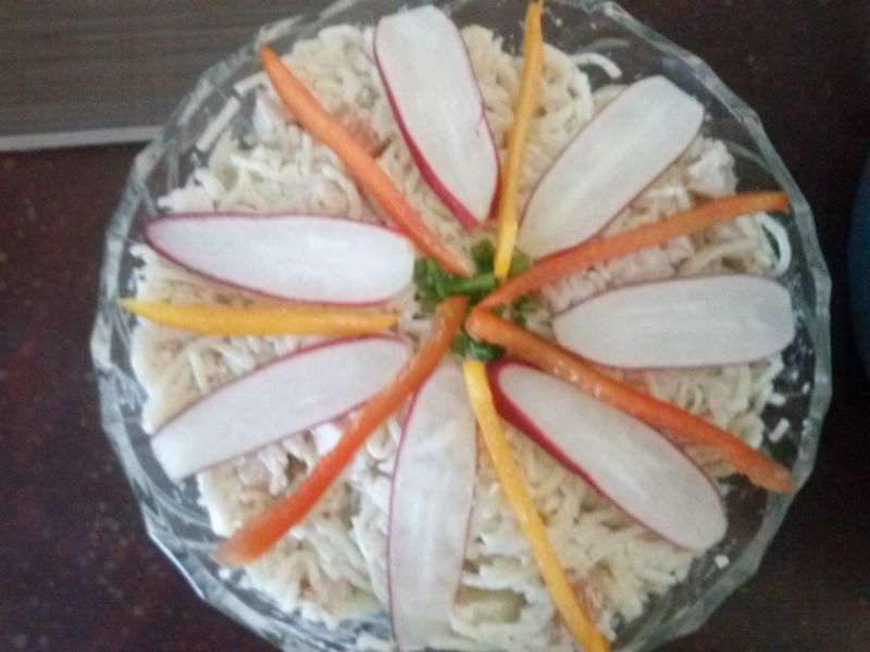 Makaronowa sałatka hawajska Makaronowa sałatka hawajska