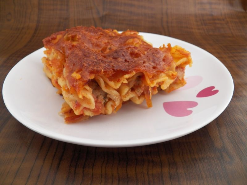Makaronowa zapiekanka Makaronowa zapiekanka