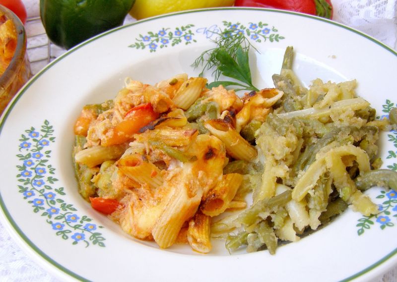 Makaronowa zapiekanka