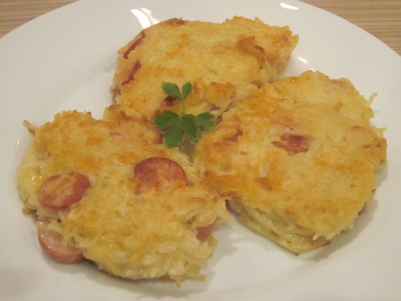 Makaronowe placuszki