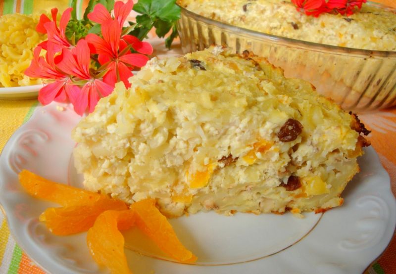 Makaronowo-bakaliowy przysmak Makaronowo-bakaliowy przysmak