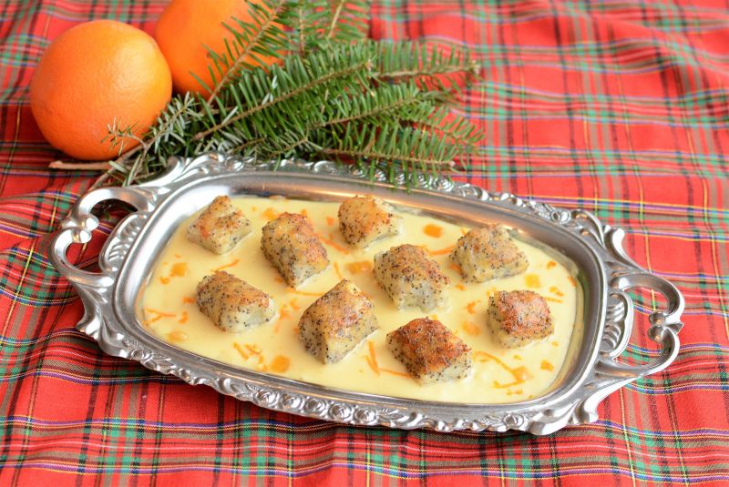 Makowe Gnocchi w waniliowo- rumowym sosie Makowe Gnocchi w waniliowo- rumowym sosie