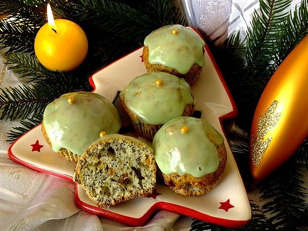 Makowe muffinki z pomarańczową nutą Makowe muffinki z pomarańczową nutą