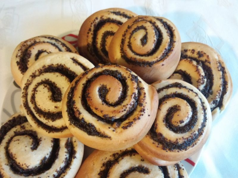 Makowe ślimaczki Makowe ślimaczki