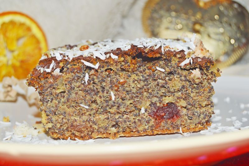 Makowiec (ciasto makowe) bez mąki Makowiec (ciasto makowe) bez mąki