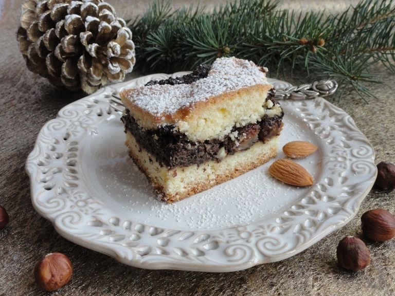 Makowiec na kruchym cieście