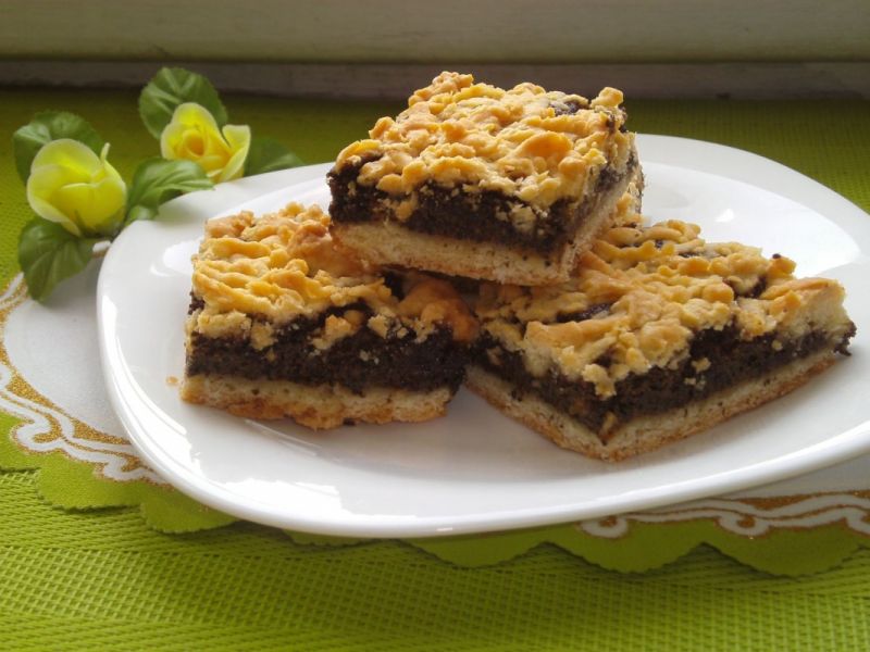 Makowiec na kruchym cieście Makowiec na kruchym cieście