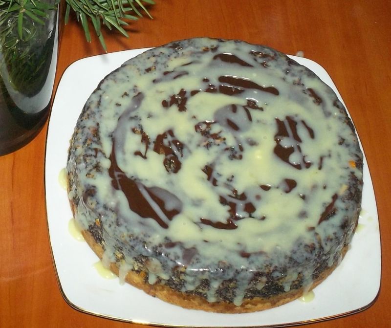 Makowiec na kruchym cieście