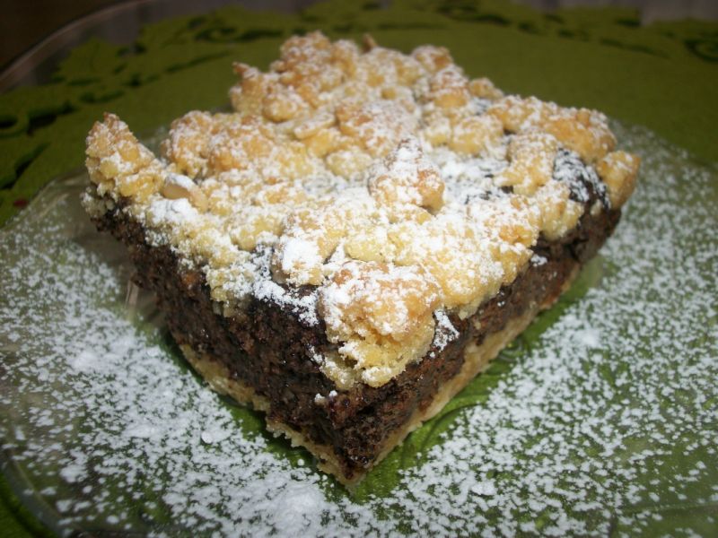 Makowiec na kruchym cieście