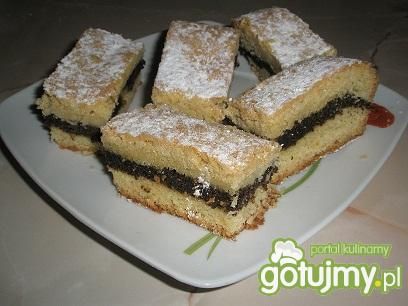 Makowiec na kruchym cieście