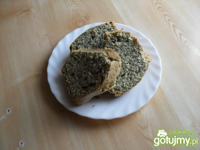 Makowiec o smaku pomarańczowym.