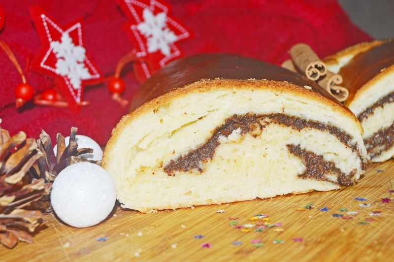 Makowiec (strucla makowa) z dodatkiem krupczatki Makowiec (strucla makowa) z dodatkiem krupczatki