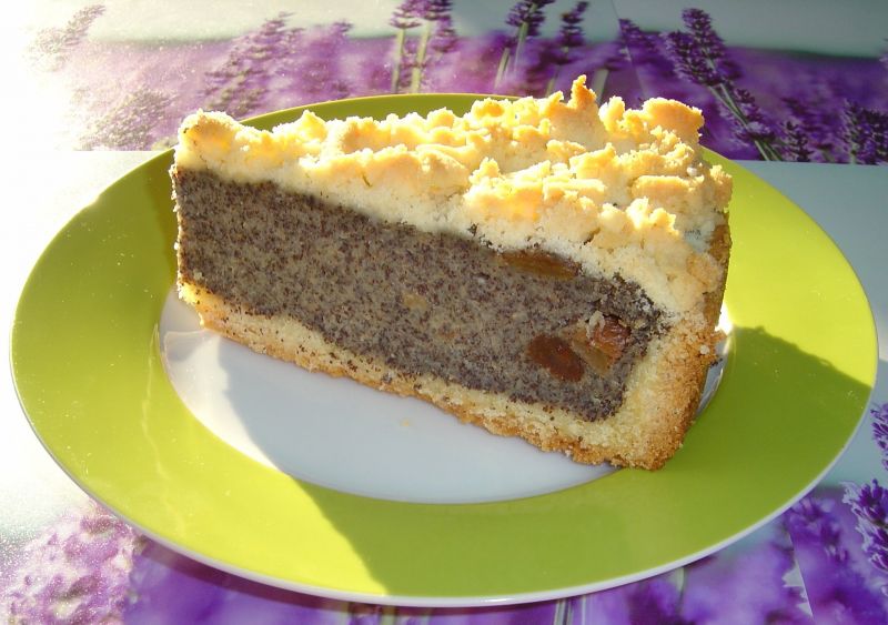 Makowiec z ciastem, kwaśną śmietaną i kruszonką Makowiec z ciastem, kwaśną śmietaną i kruszonką