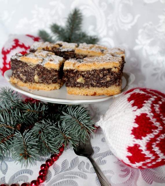 Makowiec z jabłkami Makowiec z jabłkami