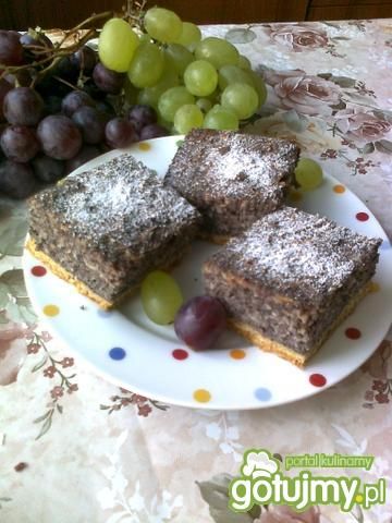 Makowiec z jabłkami na kruchym spodzie Makowiec z jabłkami na kruchym spodzie