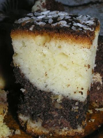 Makowiec z ucieranym ciastem