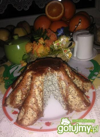 Makusek na białkach - babka Makusek na białkach - babka
