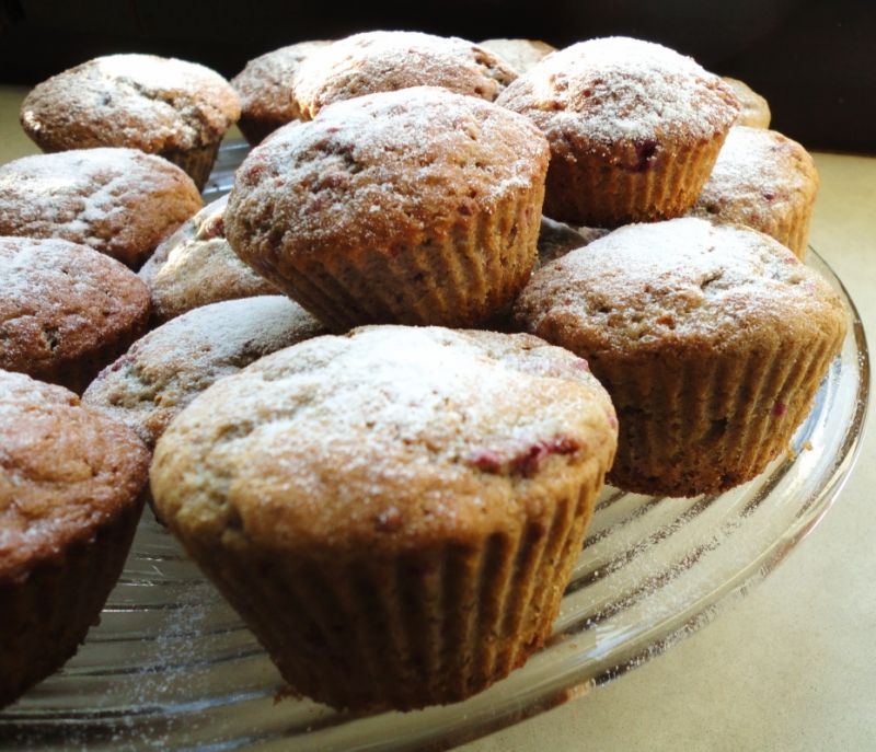 Malinowe babeczki Malinowe babeczki