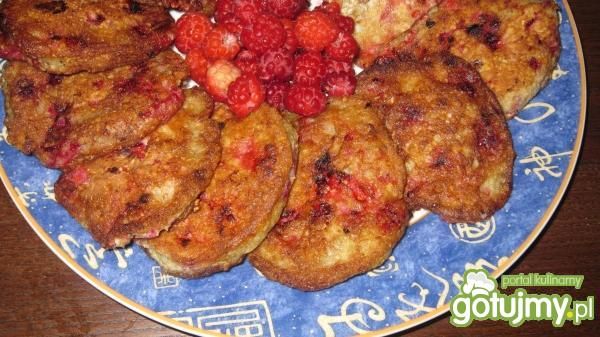 Malinowe placuszki. Malinowe placuszki.