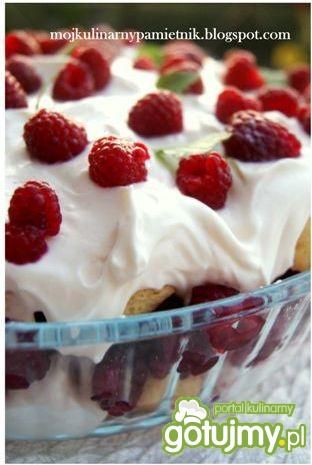 Malinowe tiramisu czyli deser idealny