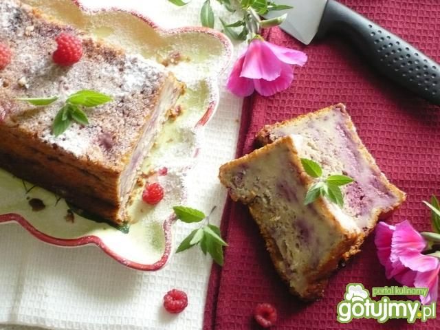 Malinowe z cytrynką i jogurtem Malinowe z cytrynką i jogurtem