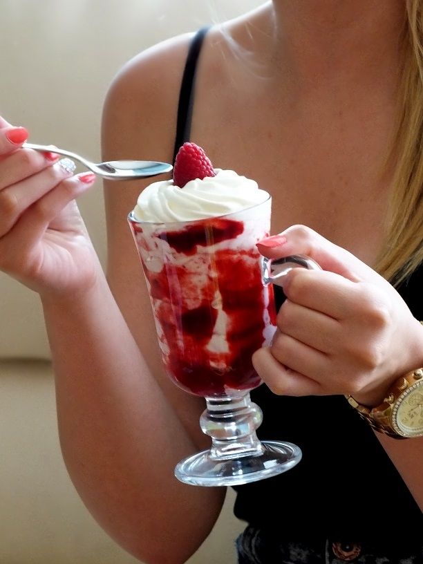 Malinowy głuptasek- raspbery fool Malinowy głuptasek- raspbery fool