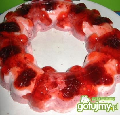 Malinowy sernik