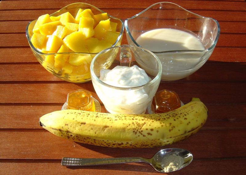 Mango lassi to napój w upalne dni